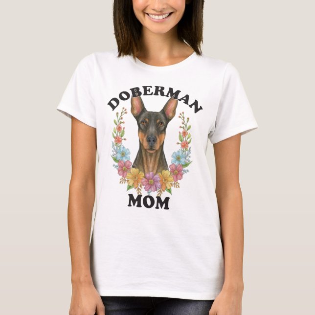 Camiseta Doberman Mãe Ever (Frente)