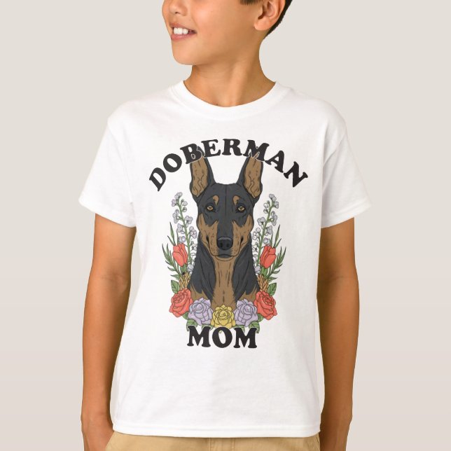 Camiseta Doberman Mãe Ever (Frente)