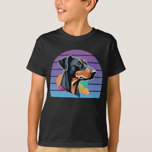 Camiseta Doberman Pinscher (Frente)