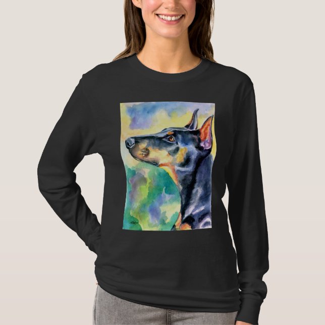 Camiseta Doberman Pinscher (Frente)