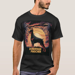 Camiseta Doberman Pinscher