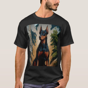 Camiseta Doberman Pinscher