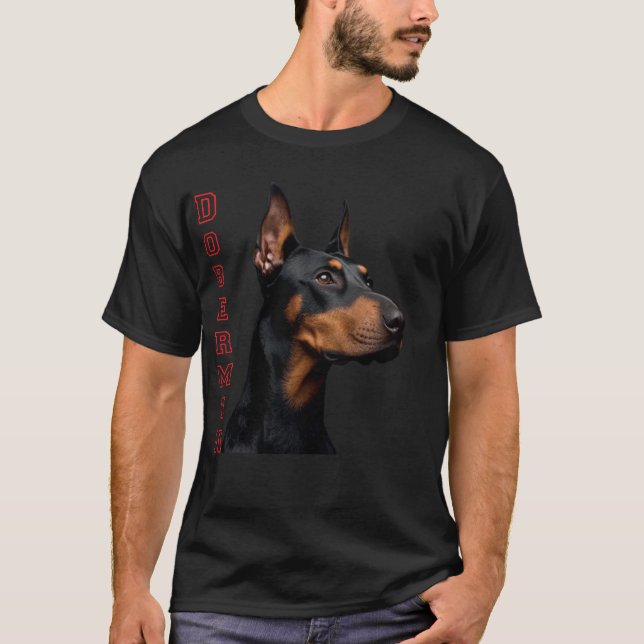 Camiseta Doberman Pinscher (Frente)