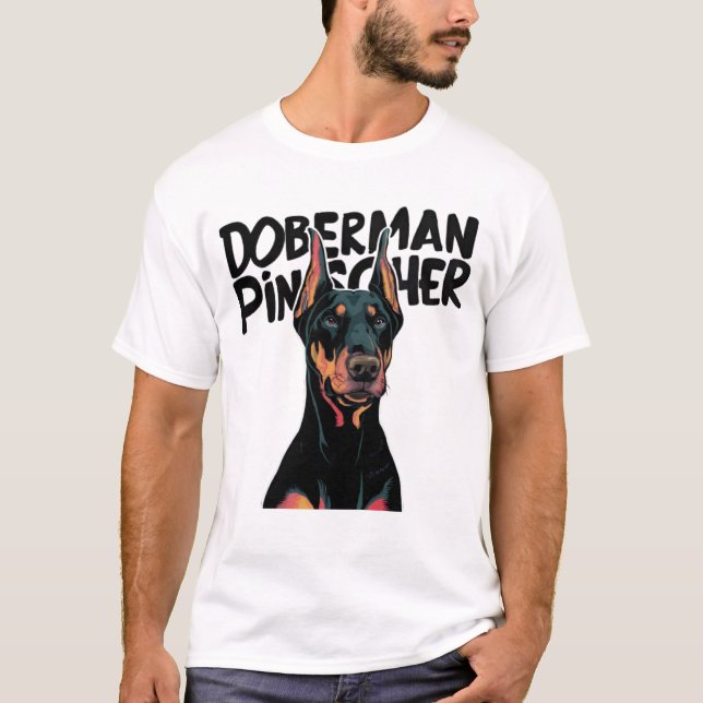 Camiseta Doberman Pinscher (Frente)