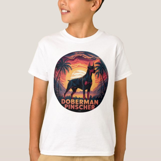 Camiseta Doberman Pinscher (Frente)