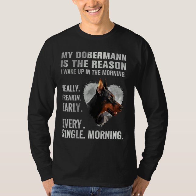 Camiseta Doberman Pinscher  570 (Frente)