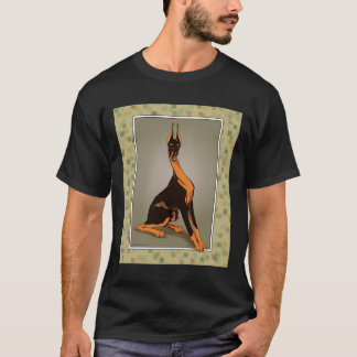 Camiseta Doberman Pinscher Arte Original