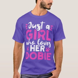 Camiseta Doberman Pinscher Dobie Dog Lover 1
