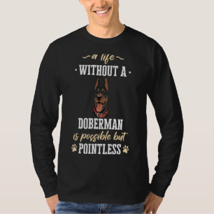 Camiseta Doberman Pinscher Dog