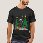 Camiseta Doberman Pinscher Dog Lover Santa Hat Ugly Christm<br><div class="desc">Doberman Pinscher Dog Lover Santa Hat Ugly Christmas Sweater</div>