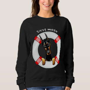 Camiseta Doberman Pinscher First Mate