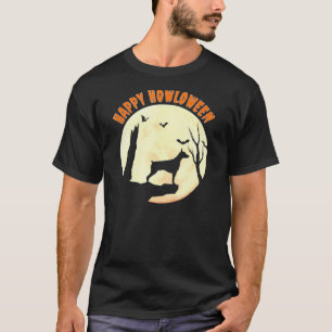 Camiseta Doberman Pinscher Halloween Para Proprietários De 