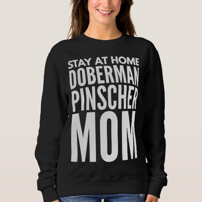 Camiseta Doberman Pinscher Mãe Feed Scoop (Frente)