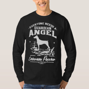 Camiseta Doberman Pinscher Mãe Pai