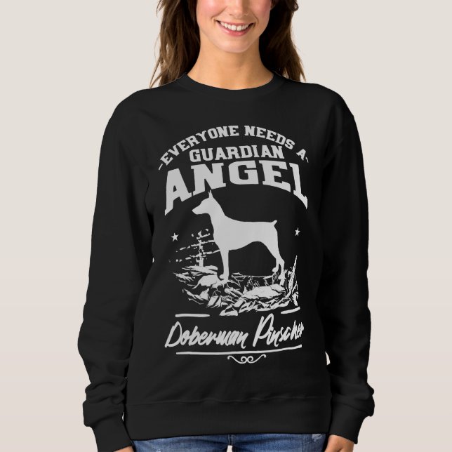 Camiseta Doberman Pinscher Mãe Pai (Frente)