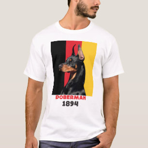 Camiseta Doberman Pinscher  Mãe Pai  1894