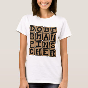 Camiseta Doberman Pinscher, Raça de Cão Doméstico