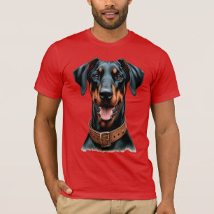 Camiseta Doberman Pinscher Sempre Pai