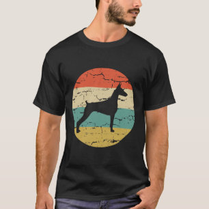 Camiseta Doberman Pinscher Vintage Retro Cog Lover