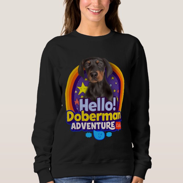 Camiseta Doberman Puppy Dog (Frente)