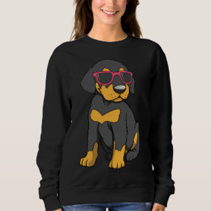 Camiseta Doberman Puppy Em Óculos Doberman Pinscher Puppy