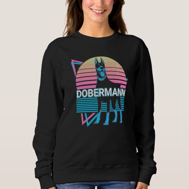 Camiseta Doberman Retro   (Frente)