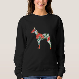 Camiseta Dobermann Aloha Hawaiian Dog