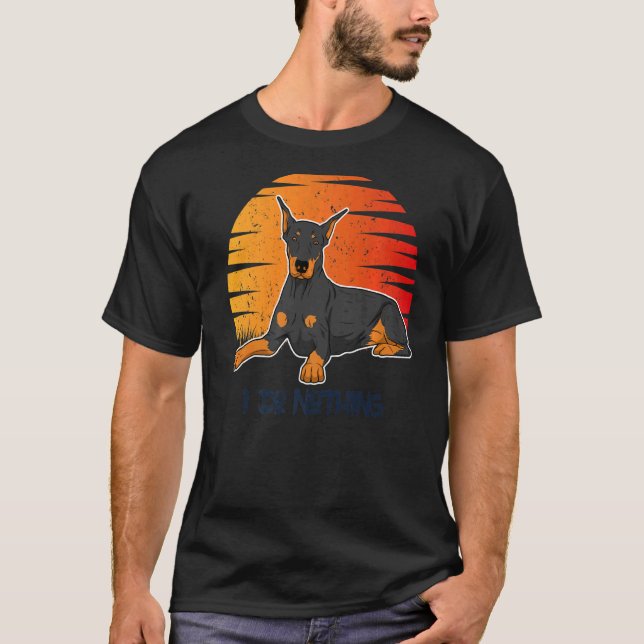 Camiseta Dobermann Dog Breed 107 (Frente)