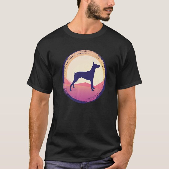 Camiseta Dobermann Dog Breed 44 (Frente)