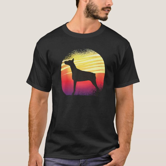 Camiseta Dobermann Dog Breed 48 (Frente)