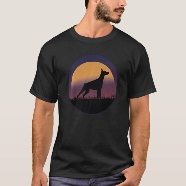 Camiseta Dobermann Dog Breed 53 (Frente)