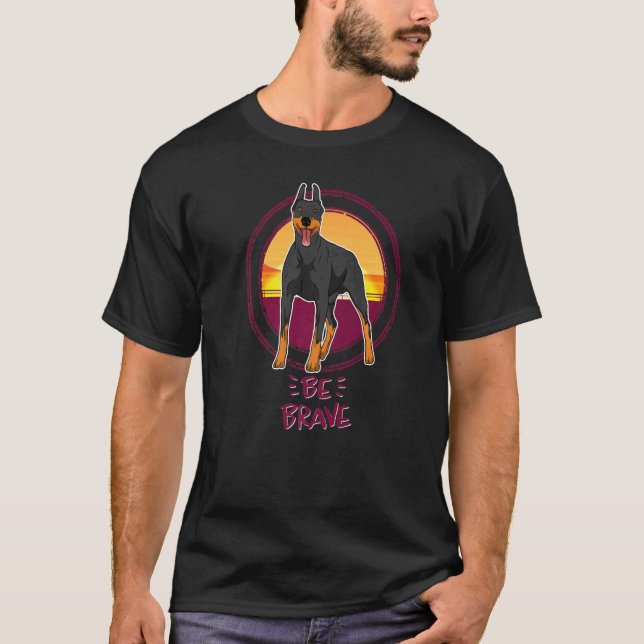 Camiseta Dobermann Dog Breed 72 (Frente)