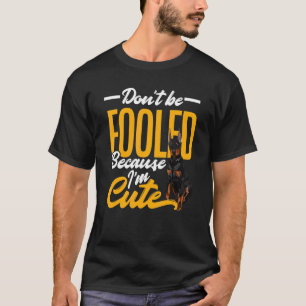 Camiseta Dobie Doberman Pinscher Pai de Cães Mãe Doberman