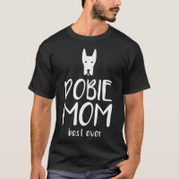 Dobie Mãe Cachorro Mãe Doberman