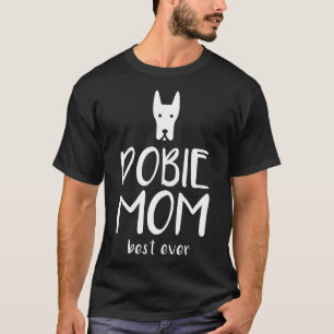 Camiseta Dobie Mãe Cachorro Mãe Doberman