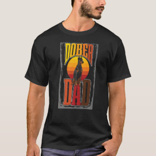 Camiseta Dobie Pai Dog Women Doberman Love Pai