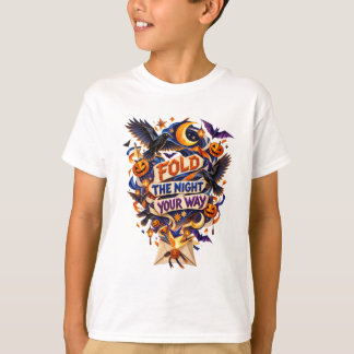 Camiseta Dobre a Noite à Sua Maneira Origami