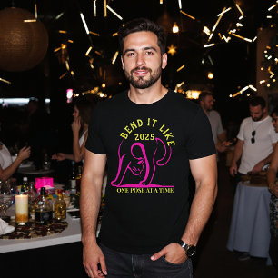 Camiseta Dobre-o como 2025 Yoga Tee - Presente para Yogis