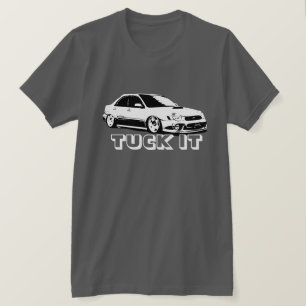 Camiseta Dobre-o imagem do vetor da WTI de Stanced Subaru