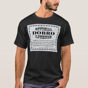 Camiseta Dobro License