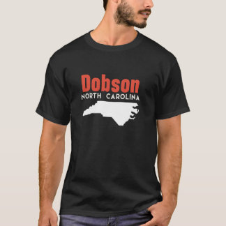 Camiseta Dobson North Carolina EUA State America Viagem