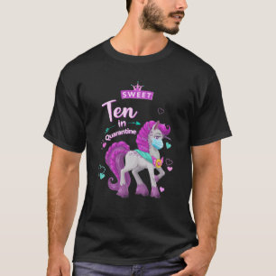 Camiseta Doce 10 Em Quarentena Décimo Décimo Quarto de Aniv