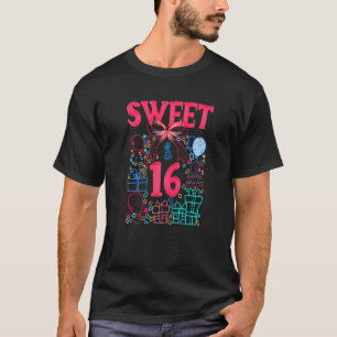 Camiseta Doce 16 Adolescente Adolescente Adolescente Adoles