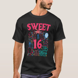 Camiseta Doce 16 Adolescente Adolescente Adolescente Adoles