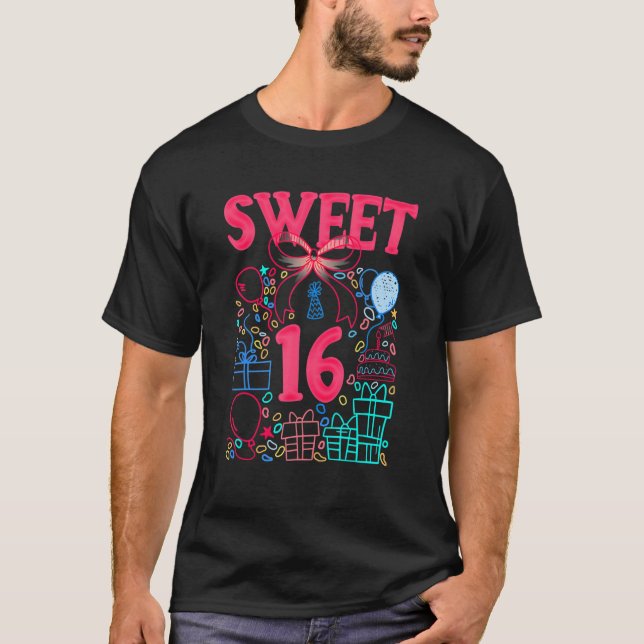 Camiseta Doce 16 Adolescente Adolescente Adolescente Adoles (Frente)