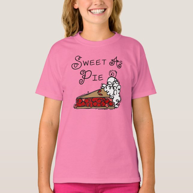 Camiseta Doce como a torta (Frente)