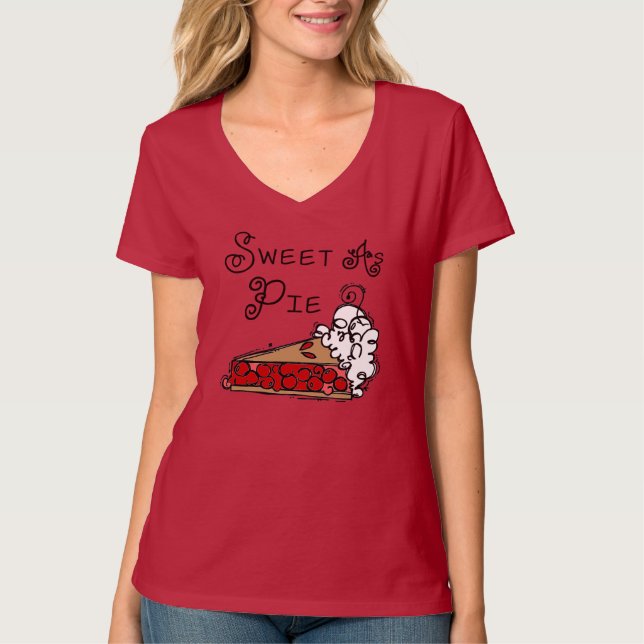 Camiseta Doce como a torta (Frente)