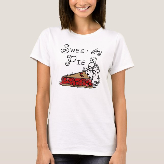 Camiseta Doce como a torta (Frente)