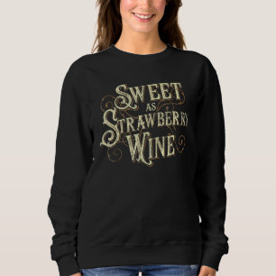 Camiseta Doce como Morango Vinho, moça designer País