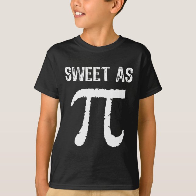 Camiseta Doce Como Torta Pi Dia Pi Legal Presente Natal (Frente)